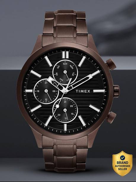 Multifunction Black Dial Analog Watch - For Men TW000T322