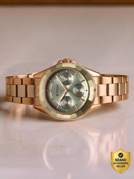 Purple Titan Glamour Analog Watch - For Women 95315KM03,NU95315KM03