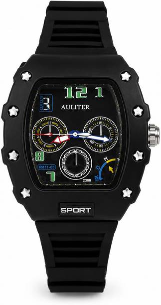Analog Watch  - For Men & Women Black-002
