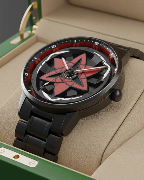 Crosta TENDING WATCH 3D Rotating Wheel Hub Watch Analog Watch  - For Men & Women