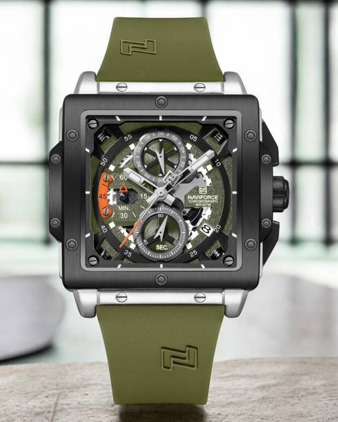 NAVIFORCE NF8064SGNGN Analog Watch  - For Men