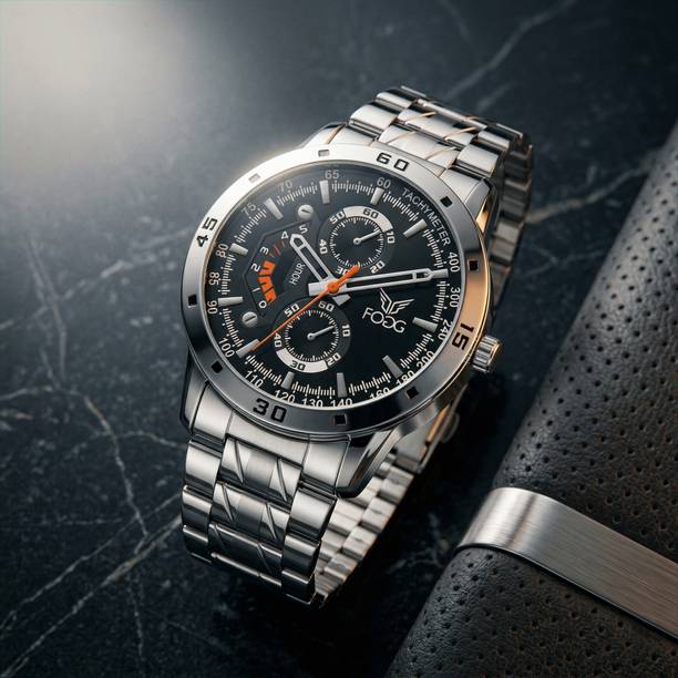 Analog Stainless Steel Wrist Watches for Men For Regular Daily Use Analog Watch  - For Men 2156-Black