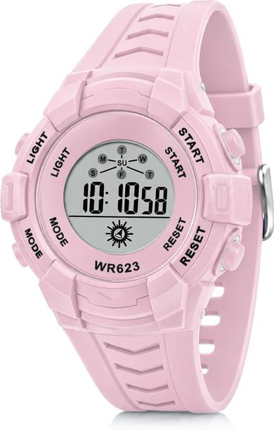 Time Up 30m Tiny Kids Watches New Arrival 30m Small Dial 5-10 Years Kids Multifunction Digital Watch  - For Boys & Girls