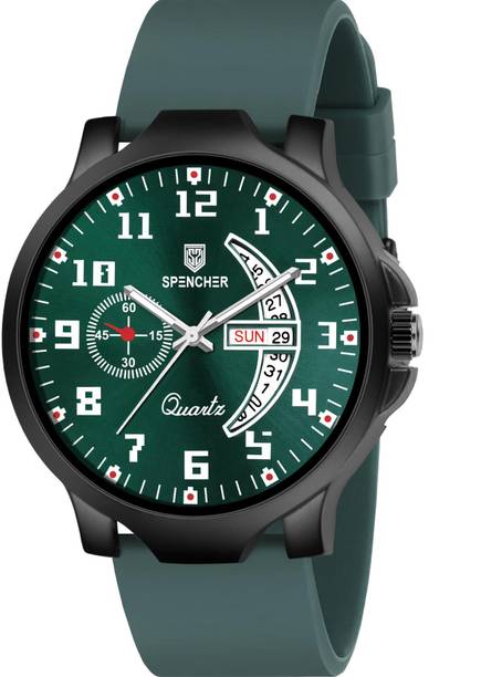 BESTSELLER Silicone Strap Day & Date Working Analog Watch For Boys Analog Watch  - For Men SP-1111 Premium Softest Silicone Strap