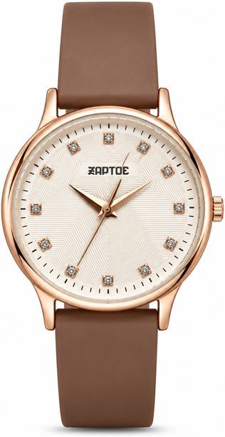 ZAPTOEPRIME Regalia Brown Round Rose Gold Analog Women's Watch with Elegant Dial Regalia Classic Collection Analog Watch  - For Men & Women