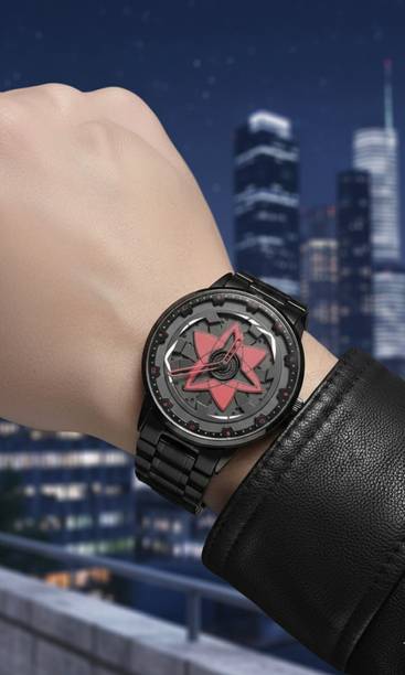 Crosta TENDING WATCH STAR DESIGN SPINNER CHAIN STRAP LOCK Analog Watch  - For Men & Women