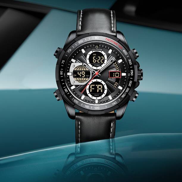 Carlington CT 9197 Black Carlington Nitro Series Premium Gents Wrist Watch Analog Watch  - For Men