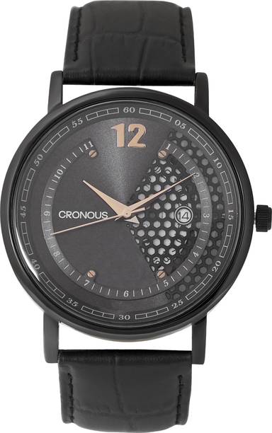 Honeycomb Analog Watch  - For Men 788191NLGN