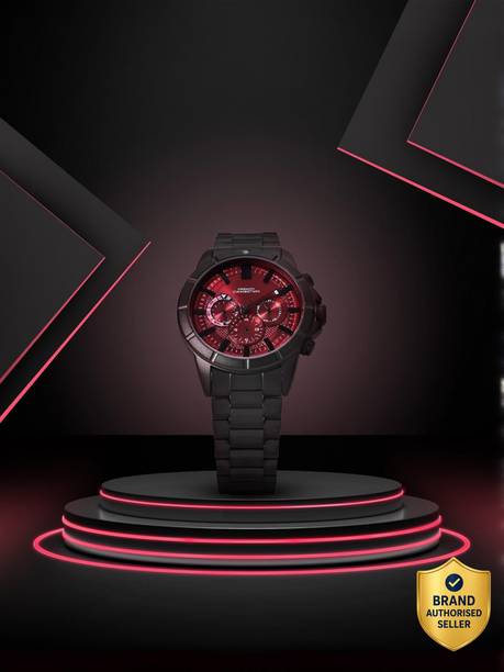 French Connection Sunray Dial Turbo Analog Watch  - For Men