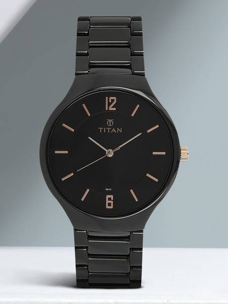 Titan Ceramics Analog Watch  - For Men