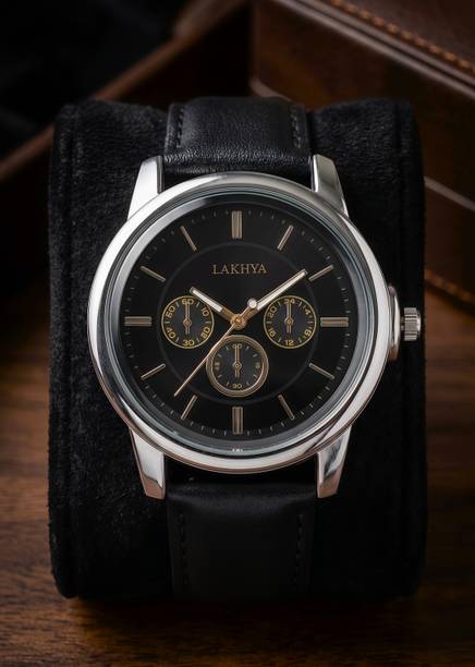 Analog Watch  - For Men D-LTHR_09-BLACK