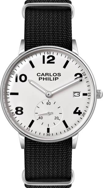 Analog Watch  - For Men Minimalist Analog Watch – Classic Dial with Date Display