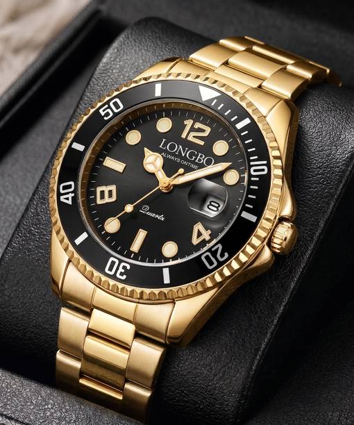 Analog Watch - For Men Luxury Premium Sainless Steel Case Party-Wear