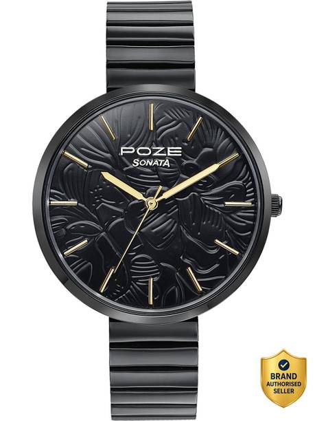 Poze Bright Treasures Quartz Pink Round Dial Women's Watch / Analog Watch - For Women SP80093NM01