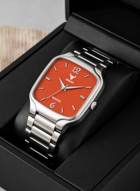 DRALIET LCS-4297 Elegant Series Square Quartz For Boys Analog Watch  - For Men