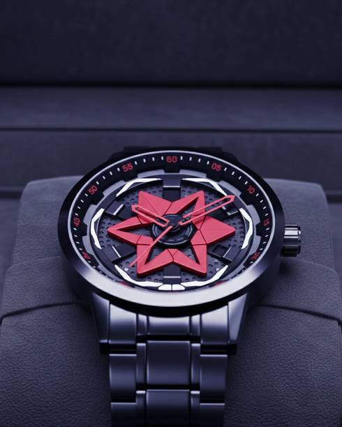 Crosta TENDING WATCH 3D Rotating Wheel Hub Watch Analog Watch  - For Men & Women
