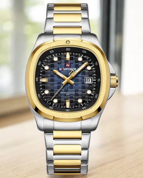 NAVIFORC NF9240_S/BE/G Analog Watch  - For Men