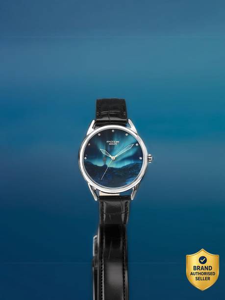 Sonata Northern Lights inspired Poze With Blue Dial Analog Watch - For Men & Women SP70100SL02W