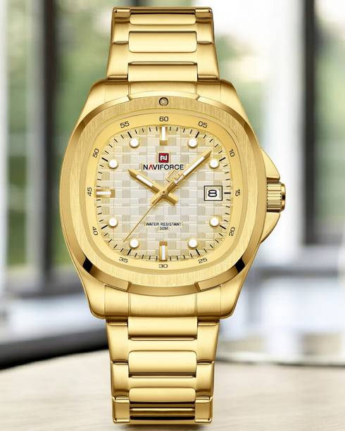 NAVIFORC NF9240_G/G/G Analog Watch  - For Men