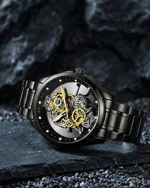 Luxury Skeleton Automatic Mechanical Watch Analog Watch  - For Men SKEL-MECH-B20