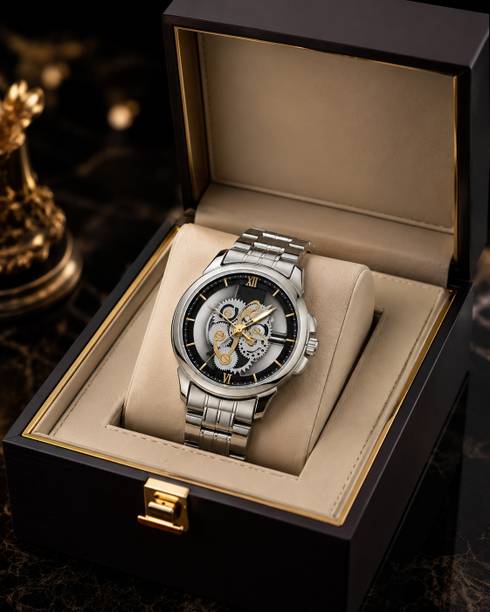 003 Analog Watch  - For Men Silver AP TSP 003
