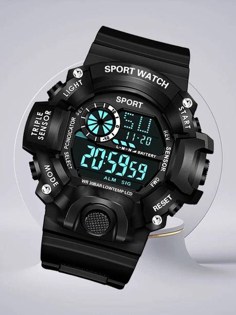 Sport digital Alaram & day date watch for boys & girls Digital Watch  - For Men & Women New Waterproof Multi-Functional Sports Digital