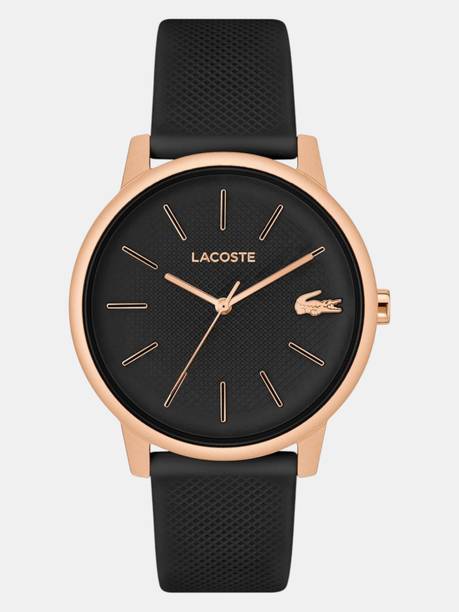 Lacoste Lacoste.12.12 Move Qtz Basic Black Round Dial 's / Analog Watch - For Men 2011438