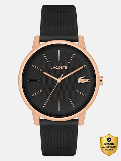 Lacoste Lacoste.12.12 Move Qtz Basic Black Round Dial 's / Analog Watch - For Men 2011438