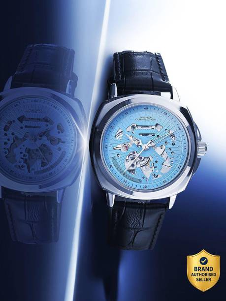 Blue Textured Dial | Automatic Watch For Men's | FCA03-8 Analog Watch - For Men FCA03-8