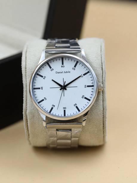 Daniel Radcliffe DRM PE Silver White Professional Edge Analog Watch  - For Men
