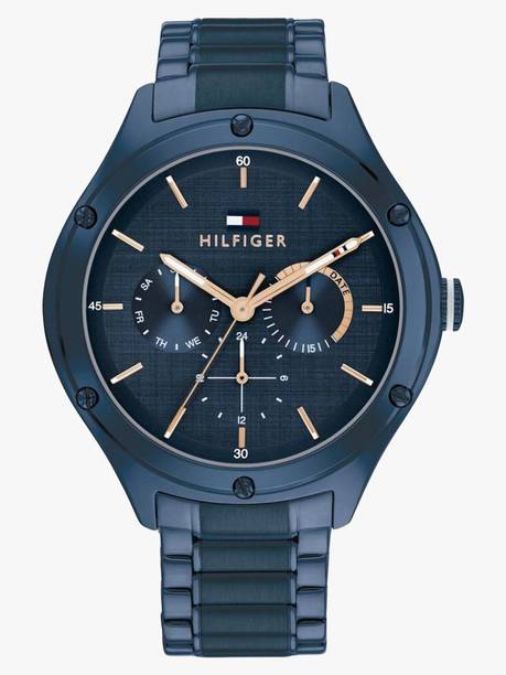 Tommy Hilfiger Multifunction Blue Dial Blue Stainless Steel Strap Analog Watch - For Women TH1782656,NTTH1782656