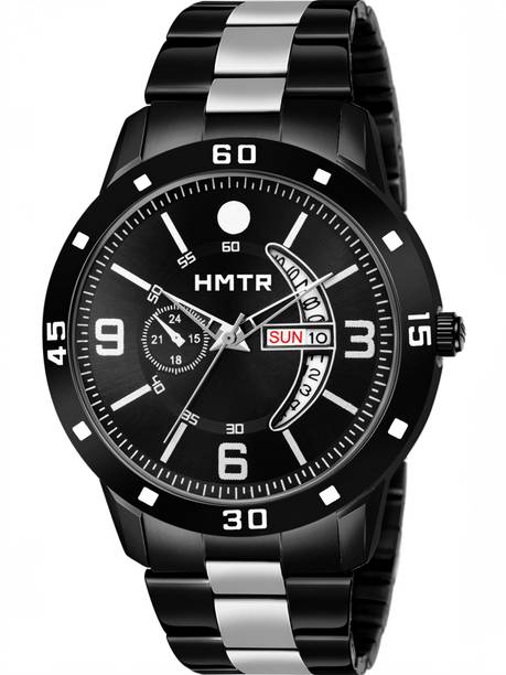 HMTr HMTr QUARTZ ANALOG BLACK Dial DAY AND DATE WORKING Analog Watch  - For Men