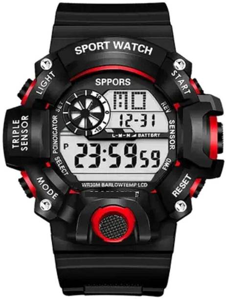 MISSTREX Wolc-Sports-Watch Multi-Functional Digital Watch  - For Men & Women