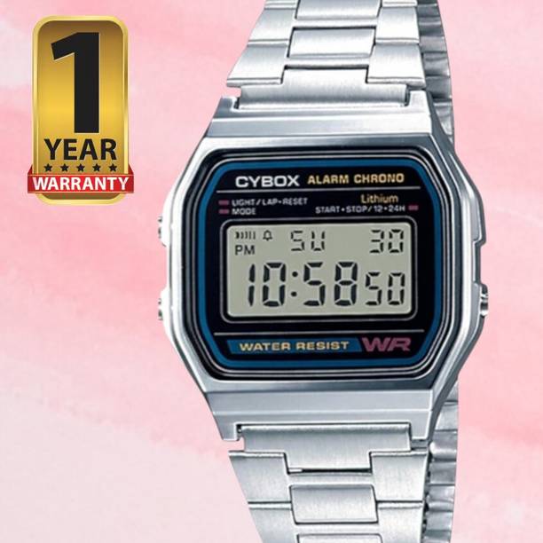 1 Years Warranty Digital Shockproof Sports Watch For Men, Boys& Girls S33 Digital Watch  - For Boys & Girls shockproof,Vintage Silver Watch For men s33