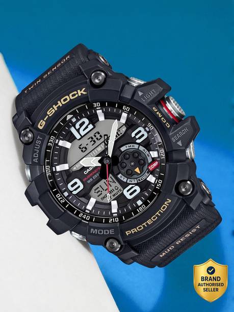 G-Shock GG-1000-1ADR Black Dial Resin Strap Analog-Digital Watch - For Men G660