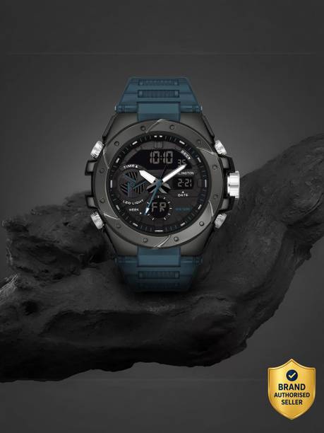Endurance Series Analog-Digital Watch - For Men CT 9140 Teal