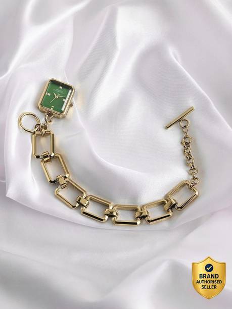Green MOP Dial | Jewellery Watch For Women's Analog Watch - For Women FCMX04NGM