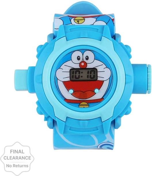 Styleflix kids watch kids watch 24 projector Doraemon Digital Watch  - For Boys & Girls