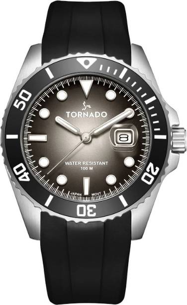 Tornado T22001-SSBB LUMINA ANALOG Analog Watch  - For Men