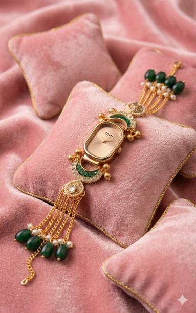 NA Analog Watch - For Women KASHMIRI-GREEN