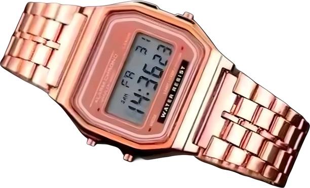 Digital Watch  - For Men & Women Flip-RoseGoldCasse_1AS012