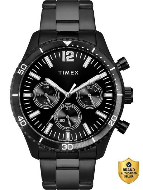 Round 43mm Black Dial Analog Watch  - For Men TWEG22204