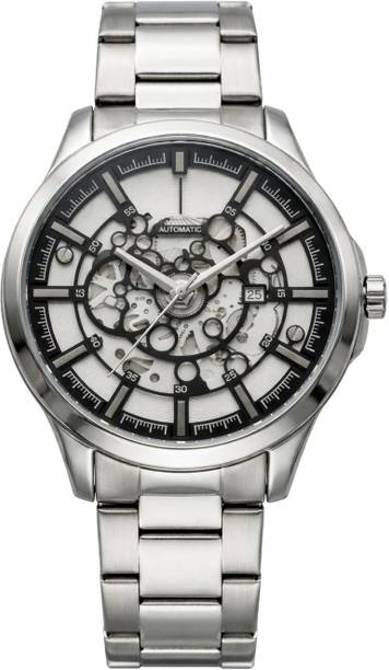 Auto Skeleton Series Analog Watch  - For Men & Women Auto-Skeleton-Slv