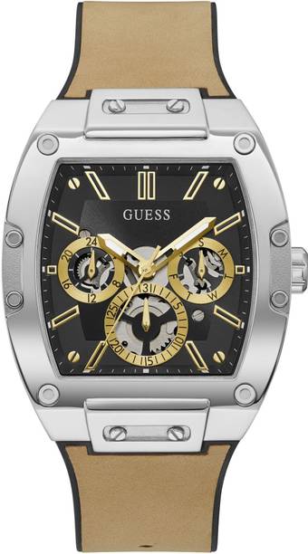 Multifunction, Black Dial Analog Watch  - For Men GW0202G3