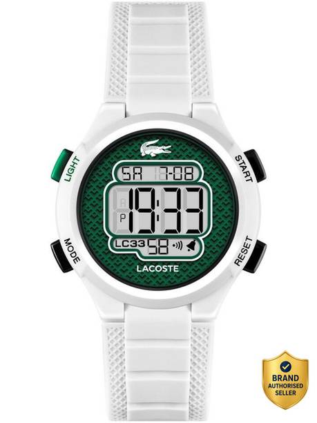 Lacoste LC33 QTZ DIGI WHITE ROUND Dial Kids Watch - 2030064 Analog Watch  - For Boys & Girls 2030064