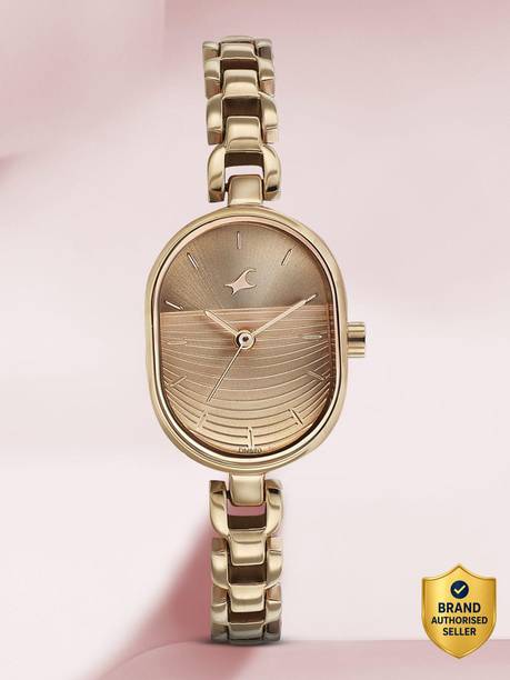 Fastrack Fastrack Style Up Rose Gold Dial Rose Gold MetalStrap A...