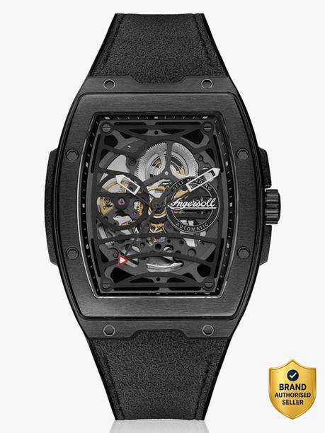 Automatic Black Dial With Lifetime Warranty Analog Watch - For Men I12307