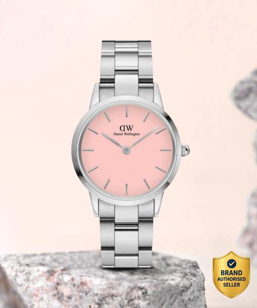 Iconic Motion 10 ATM) Black color Round - 44 mm diameter Analog Watch  - For Women 7315030037951