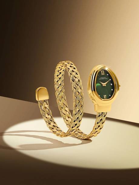 La Tresse Sunray Green dial | Analog Watch for Women's Analog Watch - For Women FCN0152NGM