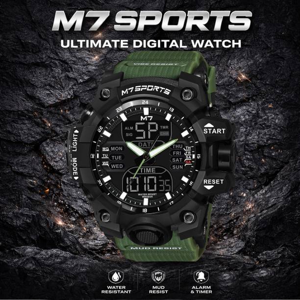 RangerX Analog-Digital Watch - For Men MNT-8013-GREEN